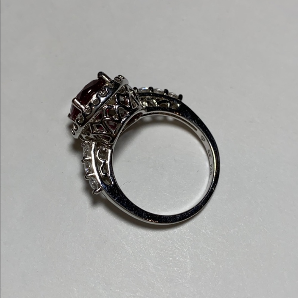 Ruby & Cz Ring - image 5